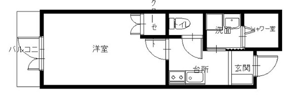 アレンデール鍛冶屋町の物件間取画像